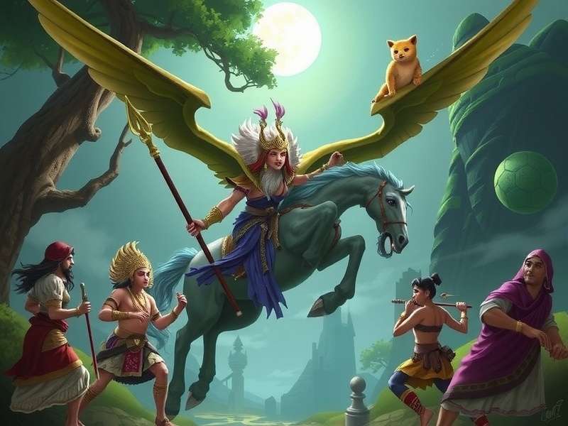 Mythical Realms Indian Sagas game artwork
